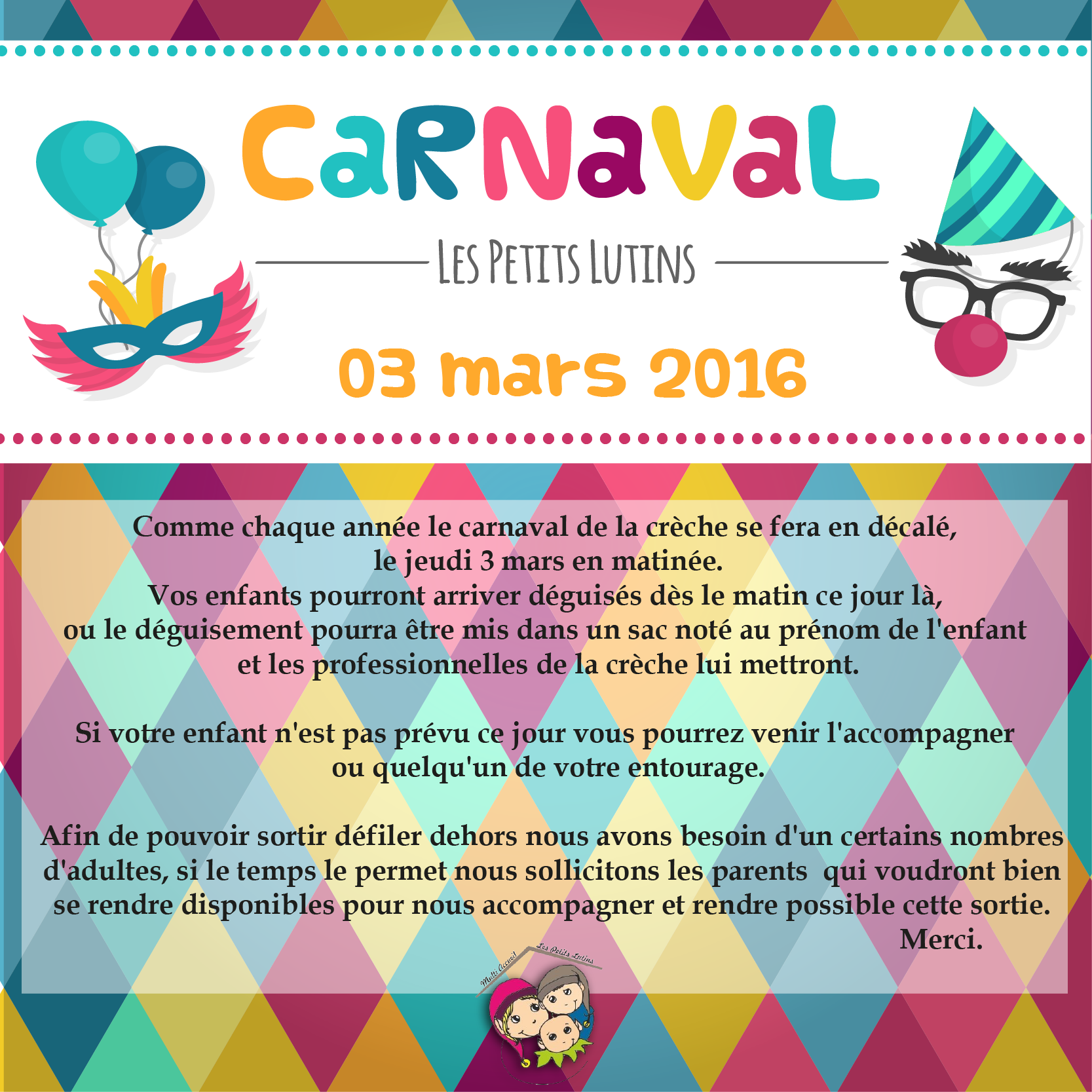 Le carnaval est là! A nous les déguisements. - Top-parents