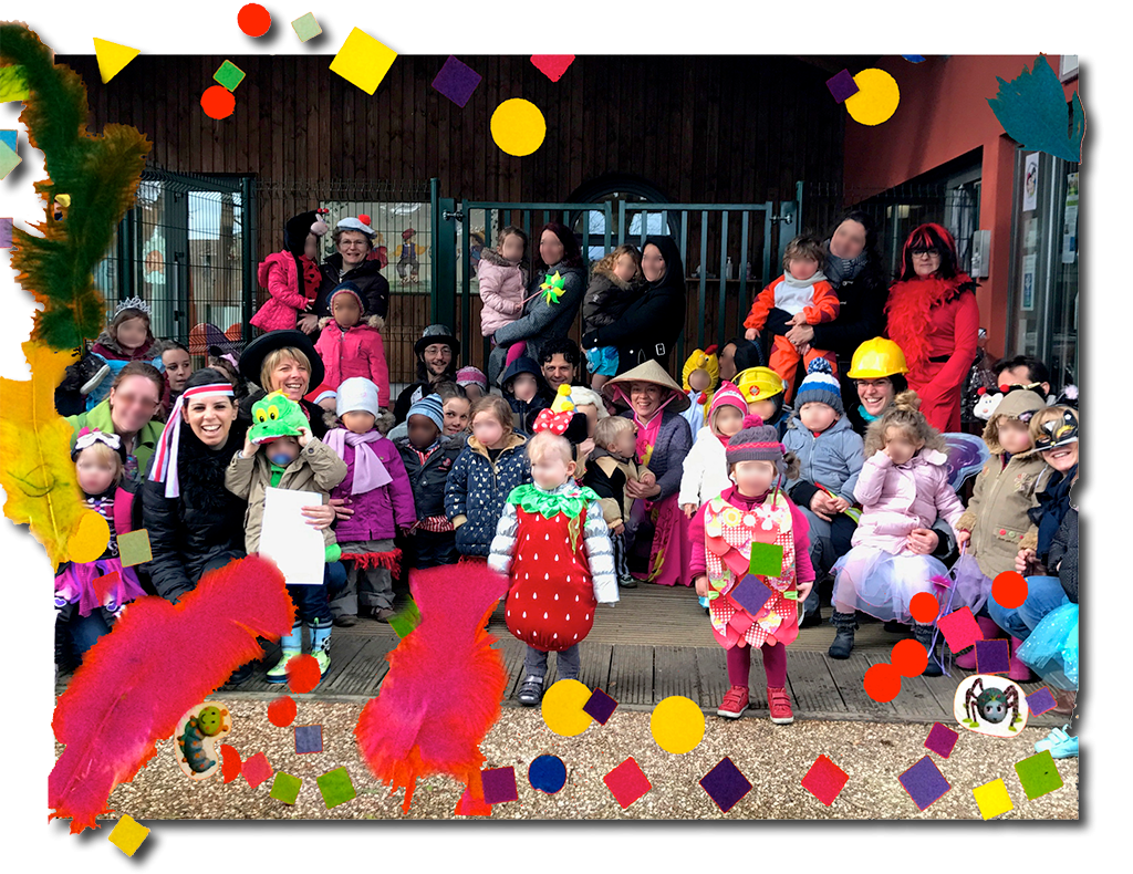 Photo du carnaval des petits lutins